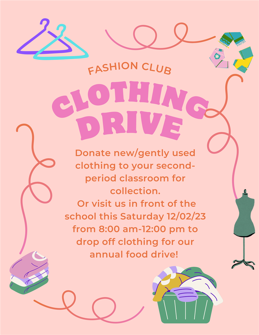  Fashion Club Clothes Collection/Drop off